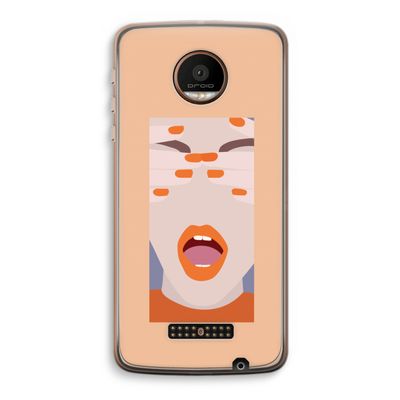 Surprise: Motorola Moto Z Force Transparant Hoesje