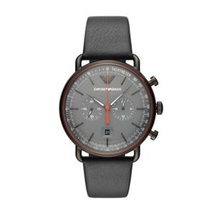 Emporio Armani RVS Grijs Grijs Heren AR11168