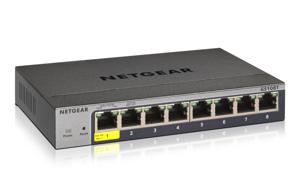 NETGEAR GS108Tv3 8-poorts Gigabit Ethernet Smart switch met Cloud Management