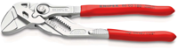 Knipex Sleuteltang | 180 mm Lengte | Tang en Schroefsleutel in Eén | Kunststof Bekleed | Verchroomd - 86 03 180 SB