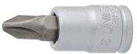 Unior Grs dop schroef kruis 1/4" ph3