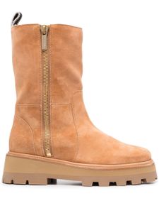 Jimmy Choo bottes Bayu à semelle épaisse - Tons neutres