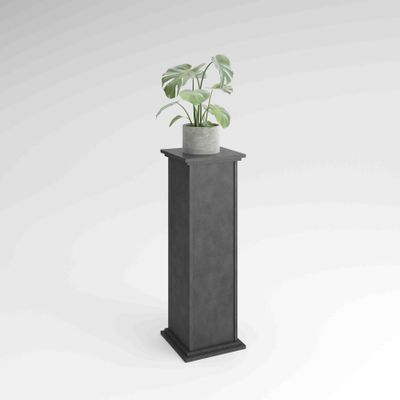 Bijzettafel Monica Antraciet 89 cm