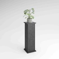 Bijzettafel Monica Antraciet 89 cm