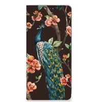 OPPO A98 5G | Hoesje maken | Pauw met Bloemen