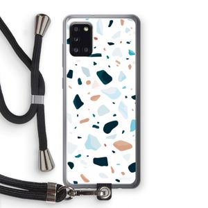 Terrazzo N°13: Samsung Galaxy A31 Transparant Hoesje met koord