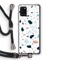 Terrazzo N°13: Samsung Galaxy A31 Transparant Hoesje met koord