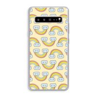 Regenboog: Samsung Galaxy S10 5G Transparant Hoesje