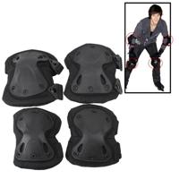 Unieke X-vormige paren uitkomen XTAK tactische knie en elleboog Pads beschermende Gear(Black) Unieke X-vormige paren uitkomen XTAK tactische knie en elleboog Pads beschermende Gear(Black)