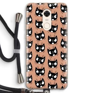 Kat: Xiaomi Redmi 5 Transparant Hoesje met koord