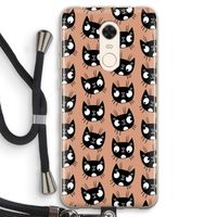 Kat: Xiaomi Redmi 5 Transparant Hoesje met koord