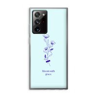Bloom with grace: Samsung Galaxy Note 20 Ultra / Note 20 Ultra 5G Transparant Hoesje