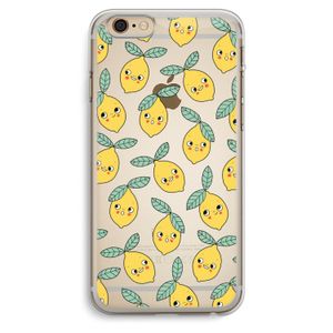 Citroenen: iPhone 6 Plus / 6S Plus Transparant Hoesje