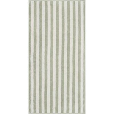 Cawö Cawo Studio Streifen 6252 Douchelaken 70x140 wasabi