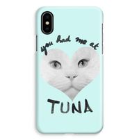 You had me at tuna: iPhone XS Max Volledig Geprint Hoesje