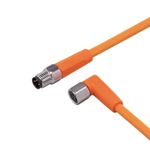 ifm Electronic EVT289 Verbindingskabel Aantal polen (sensoren): 3, 3 Stekker, recht, Bus, haaks 1.5 m 1 stuk(s)
