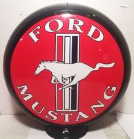 Ford Mustang Benzinepomp Bol - Glazen Lensen