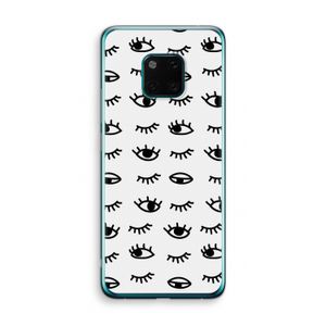 Eye pattern #2: Huawei Mate 20 Pro Transparant Hoesje