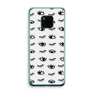 Eye pattern #2: Huawei Mate 20 Pro Transparant Hoesje