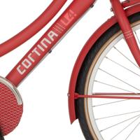 Cortina spatbord voor 26 u4 true red matt