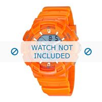 Horlogeband Calypso K5579-3 Kunststof/Plastic Oranje 20mm - thumbnail