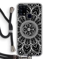 Roses Are Red: Samsung Galaxy M31 Transparant Hoesje met koord