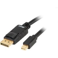 Akasa AK-CBDP22-20BK DisplayPort kabel 2 m Mini DisplayPort