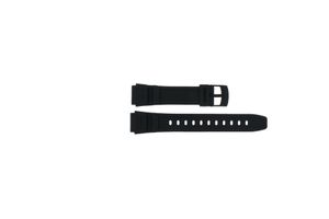 Horlogeband Casio W-93H / 71607653 Kunststof/Plastic Zwart 18mm