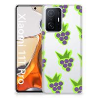 Xiaomi 11T | 11T Pro | Siliconen Case | Druiven