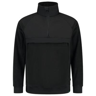 Tricorp sweater anorak - RE2050 - 302701 - zwart - maat L