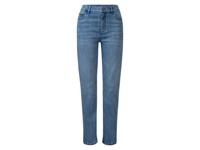 esmara Dames jeans - straight fit (38, lang, Lichtblauw)