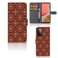 Samsung Galaxy A72 | Telefoon Hoesje | Batik Brown