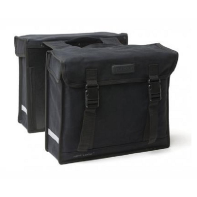 Newlooxs New looxs dubbele fietstas deluxe - zwart, 46l, waterdicht
