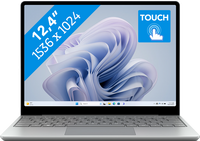 Microsoft Surface Laptop Go 3 31,5 cm (12.4") Touchscreen Intel® Core™ i5 i5-1235U 8 GB LPDDR5-SDRAM 256 GB SSD Wi-Fi 6 (802.11ax) Windows 11 Home Platina - thumbnail