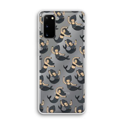 Zeemeermin: Samsung Galaxy S20 Transparant Hoesje