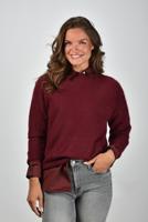 Les Tricots de Lea trui Marinette 37043 burgundy