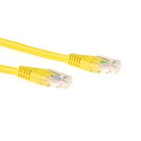 ACT IB9807 LSZH U/UTP CAT6 Patchkabel Geel - 7 meter