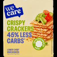 WeCare Crispy Crackers 2 x 10 Stuks 100 g bij Jumbo