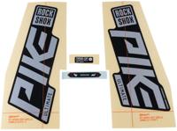 ROCKSHOX Decal set rs pike ult. silver