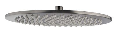 Hoofddouche Wiesbaden UniMatch Caral | 30 cm | Rond | Gunmetal PVD