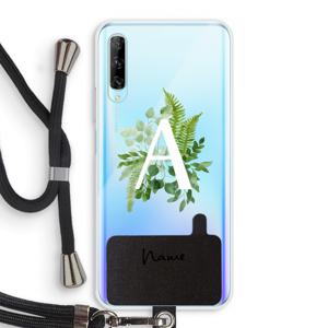 Green Brush: Huawei P Smart Pro Transparant Hoesje met koord