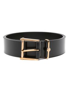 Versace ceinture Column en cuir - Noir