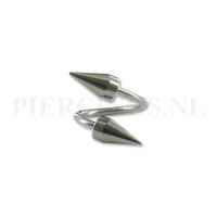 Twister 1.6 mm geblokte spike 12 mm