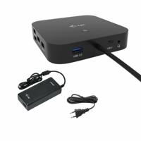 USB-HUB i-Tec C31HDMIDPDOCKPD100 Zwart 100 W