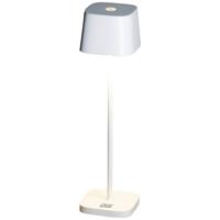 Konstsmide 7829-250 Capri LED-accutafellamp 2.2 W Warmwit Wit