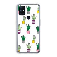 Sanseveria: OnePlus Nord N10 5G Transparant Hoesje