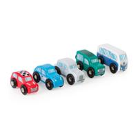 Tidlo houten retro speelgoed auto&apos;s