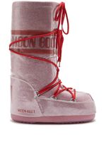 Moon Boot après-ski Icon Glitter - Rose - thumbnail