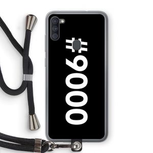 #9000: Samsung Galaxy A11 Transparant Hoesje met koord