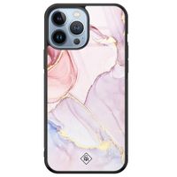 iPhone 13 Pro Max glazen hardcase - Purple sky iPhone 13 Pro Max glazen hardcase - Purple sky
